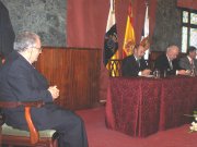 El Prof. ngel G. Ravelo recibe el I Premio Antonio Gonzlez, del Cabildo de Tenerife